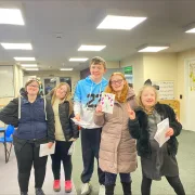 photo of showstoppers group with handmade cards